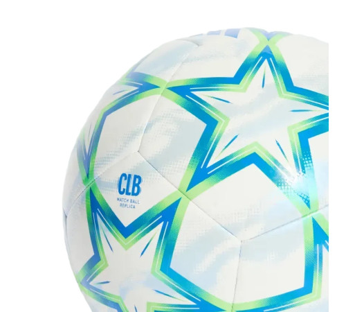 М'яч футбольний adidas UEFA Champions League Club 26/27 KX5863 розмір 5, біло-синій