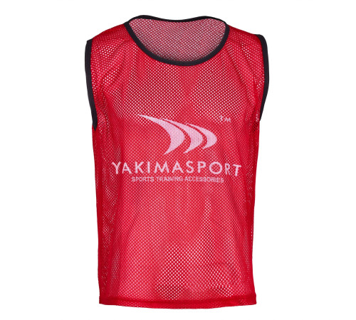 Футбольна манішка Yakimasport червона Футбольна манішка Yakimasport червона
