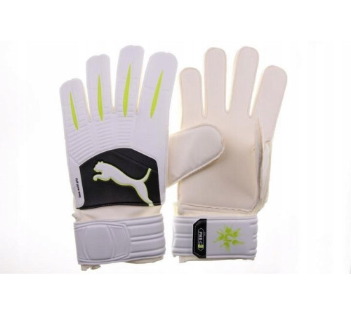 Рукавички воротарські Puma Power Cat 3.10 040608 01 р.4, білі