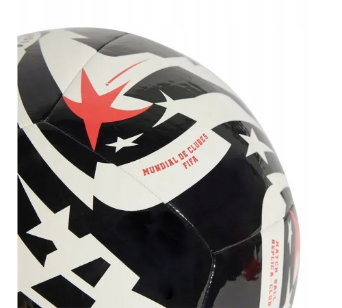 М'яч футбольний Adidas FCWC Club JD3822 розмір 5, чорно-білий
