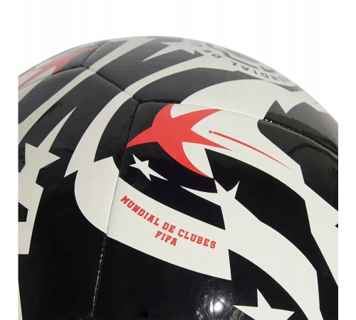 М'яч футбольний Adidas FCWC Club JD3822 розмір 5, чорно-білий