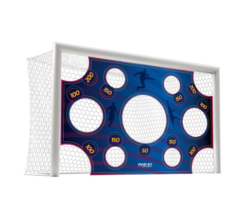 Мішень для футбольних воріт Neo-Sport NS-1476 300 х 200 см, синя