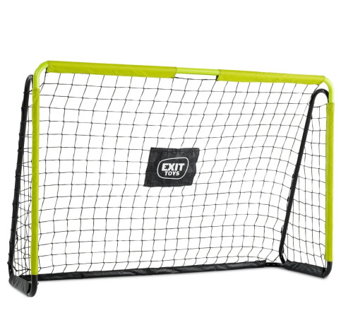 Ворота футбольні Exit Tempo 180 х 120 см, чорно-зелені, 1 шт.