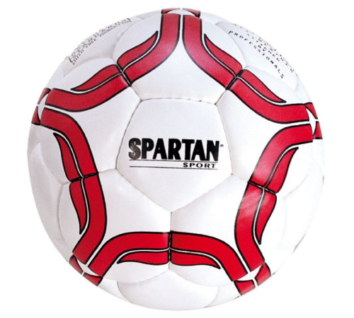 М'яч футбольний SPARTAN Club Junior розмір 3, біло-червоний М'яч футбольний SPARTAN Club Junior розмір 3, біло-червоний