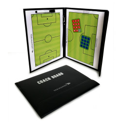 Дошка тактична футбольна Yakimasport SILVER 24 х 32 см, чорна