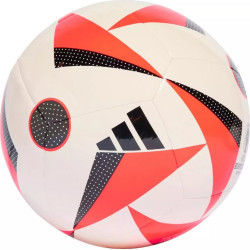 М'яч футбольний Adidas Euro24 Fussballliebe IN9372 розмір 5, біло-червоний