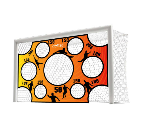 Мішень для футбольних воріт Neo-Sport NS-1479 300 х 200 см, помаранчева