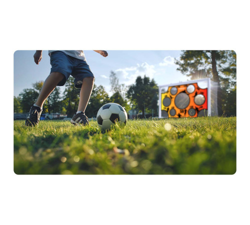 Мішень для футбольних воріт Neo-Sport NS-1479 300 х 200 см, помаранчева