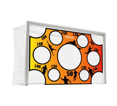 Мішень для футбольних воріт Neo-Sport NS-1479 300 х 200 см, помаранчева