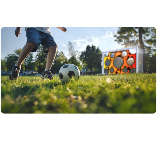 Мішень для футбольних воріт Neo-Sport NS-1479 300 х 200 см, помаранчева