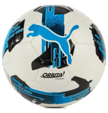 М'яч футбольний Puma Orbita 5 FUSION розмір 5, біло-синій