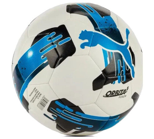М'яч футбольний Puma Orbita 5 FUSION розмір 4, біло-синій