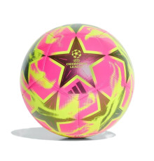 М'яч футбольний Adidas UCL Club 26/27 League Stage KE9760 розмір 5, жовто-рожевий