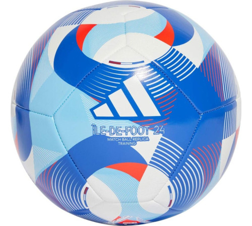 М'яч футбольний Adidas Olympic 24 Training IW6330 розмір 4, синій М'яч футбольний Adidas Olympic 24 Training IW6330 розмір 4, синій