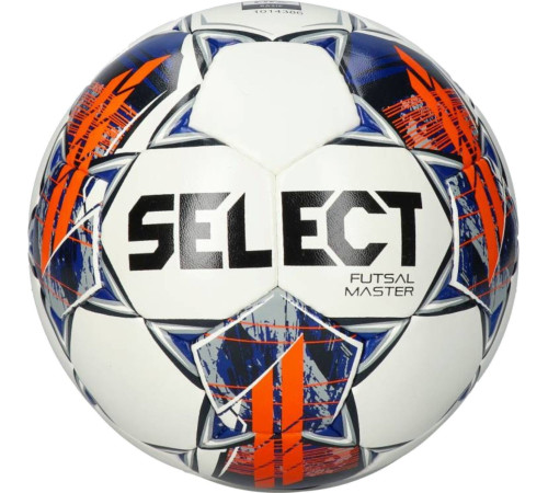 М'яч футбольний Adidas Select Hala Futsal Master розмір 4, біло-синій М'яч футбольний Adidas Select Hala Futsal Master розмір 4, біло-синій
