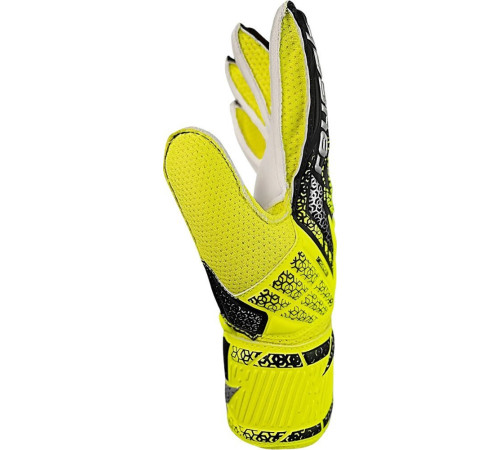 Рукавички воротарські Reusch Attrakt Solid Junior 5572515 2014 р.7, жовто-чорні Рукавички воротарські Reusch Attrakt Solid Junior 5572515 2014 р.7, жовто-чорні