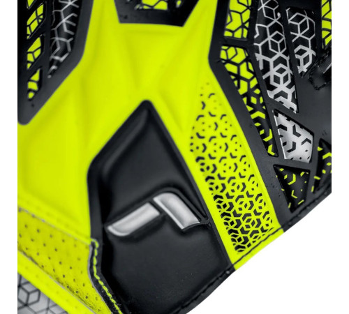 Рукавички воротарські Reusch Attrakt Solid Junior 5572515 2014 р.7, жовто-чорні Рукавички воротарські Reusch Attrakt Solid Junior 5572515 2014 р.7, жовто-чорні