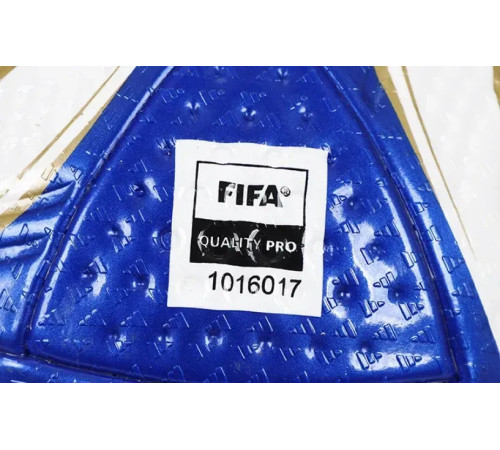 Футбольний м'яч Adidas World Cup USA 2025 Finale OMB розмір 5, синьо-золотий