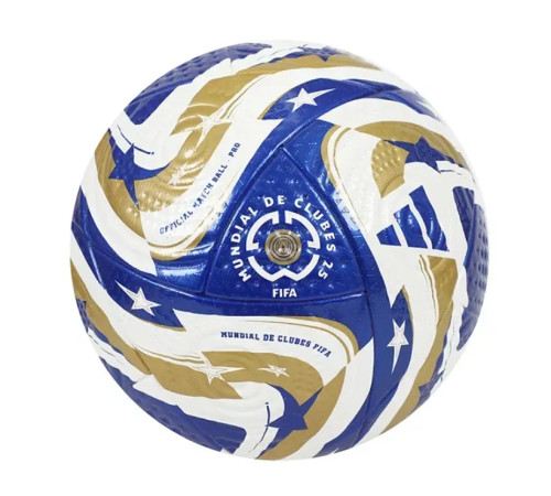 Футбольний м'яч Adidas World Cup USA 2025 Finale OMB розмір 5, синьо-золотий