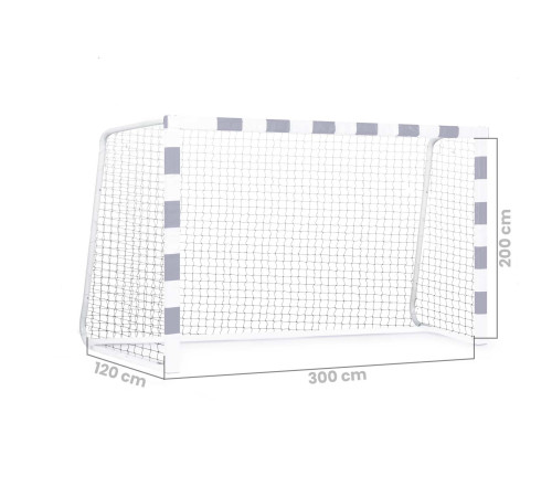 Сітка для воріт Neo‑Sport NS-1471 300 х 200 х 120 см, біла