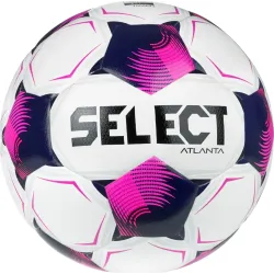 М'яч футбольний Select FB Atlanta Fifa v26 розмір 5, біло-рожевий