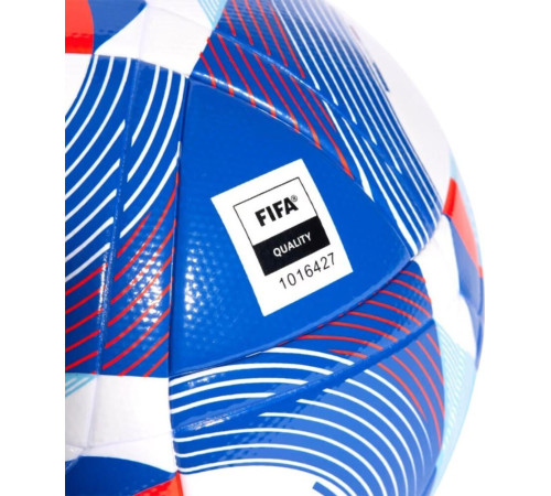 М'яч футбольний Adidas Olympic 24 League IW6327 розмір 4, синій М'яч футбольний Adidas Olympic 24 League IW6327 розмір 4, синій
