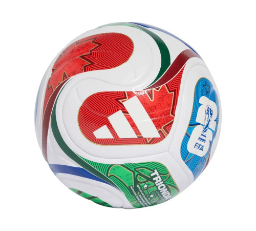 М'яч футбольний Adidas FIFA World Cup Trionda League Street розмір 5, біло-червоний