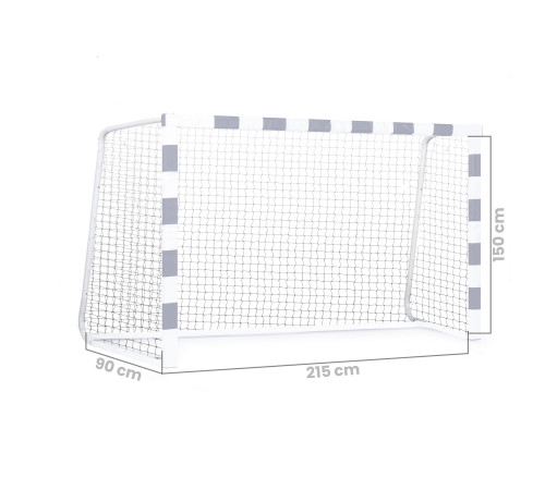 Сітка для воріт Neo‑Sport NS-1481 215 х 150 х 90 см, біла
