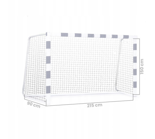Сітка для воріт Neo‑Sport NS-1481 215 х 150 х 90 см, біла