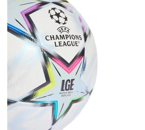 М'яч футбольний Adidas UEFA Champions League 26/27 League розмір 5, різнокольоровий