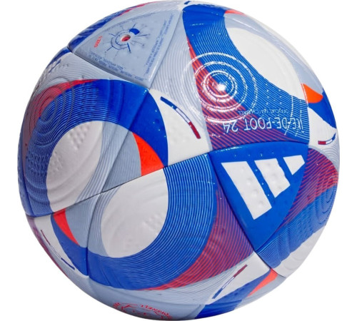 М'яч футбольний Adidas Olympic 24 Pro IS7439 розмір 5, синій