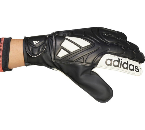 Рукавички воротарські Adidas Copa Club Goalkeeper JY0625 р. 7,5, чорно-білі Рукавички воротарські Adidas Copa Club Goalkeeper JY0625 р. 7,5, чорно-білі