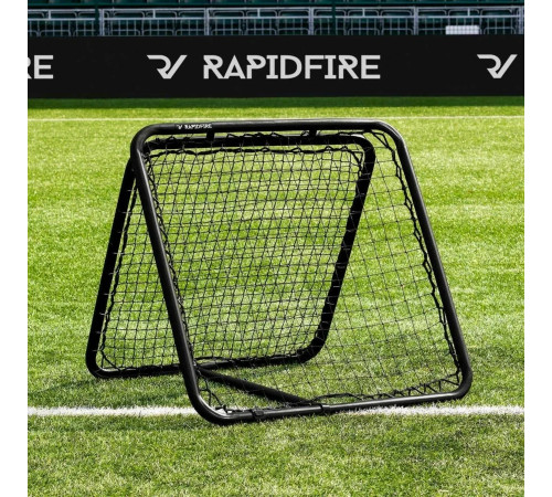 Сітка тренувальна для футболу FORZA RapidFire FR100 Rebounder 94 x 94 см, чорна