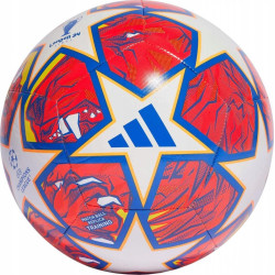 М'яч футбольний Adidas UCL TRN IN9332 розмір 5, біло-червоний
