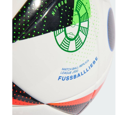 Футбольний м'яч Adidas Euro24 Fussballiebe League J350 IN9376 розмір 5 універсальний Футбольний м'яч Adidas Euro24 Fussballiebe League J350 IN9376 розмір 5 універсальний