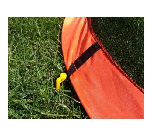 Футбольні ворота EXIT Flexx 120 х 80 см - помаранчеві