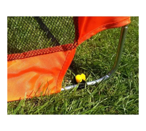 Футбольні ворота EXIT Flexx 120 х 80 см - помаранчеві