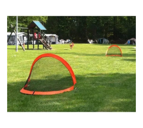 Футбольні ворота EXIT Flexx 120 х 80 см - помаранчеві