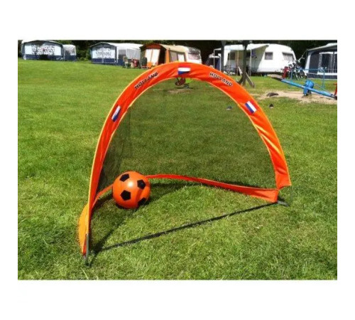 Футбольні ворота EXIT Flexx 120 х 80 см - помаранчеві