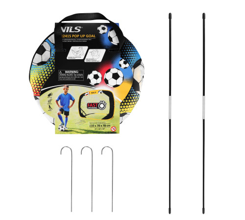 Саморозкладні футбольні ворота NILS BR2415