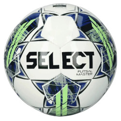М'яч футзальний Select Futsal Master v22 розмір 4, біло-синій