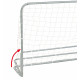 Ворота футбольні Garlando Foldy Goal 180 x 120 x 60 см, сірі