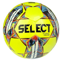 М'яч футзальний SELECT Futsal Mimas (FIFA Basic) v22 розмір 4, жовто-синій
