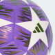 Футбольний м'яч Adidas UCL Training 25/26 Budapest розмір 4, біло-фіолетовий