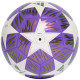 Футбольний м'яч Adidas UCL Training 25/26 Budapest розмір 4, біло-фіолетовий
