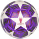 Футбольний м'яч Adidas UCL Training 25/26 Budapest розмір 4, біло-фіолетовий