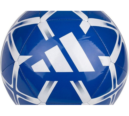М'яч футбольний Adidas Starlancer Club IP1649 розмір 5, синій М'яч футбольний Adidas Starlancer Club IP1649 розмір 5, синій