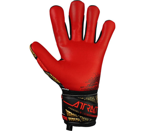 Рукавички воротарські Reusch Attrakt Freegel Silver Junior 5572235 7075 р.7,5, червоно-чорні Рукавички воротарські Reusch Attrakt Freegel Silver Junior 5572235 7075 р.7,5, червоно-чорні