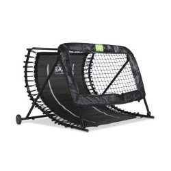 Сітка тренувальна для футболу EXIT Kickback Rebounder 124 х 90 см, чорна