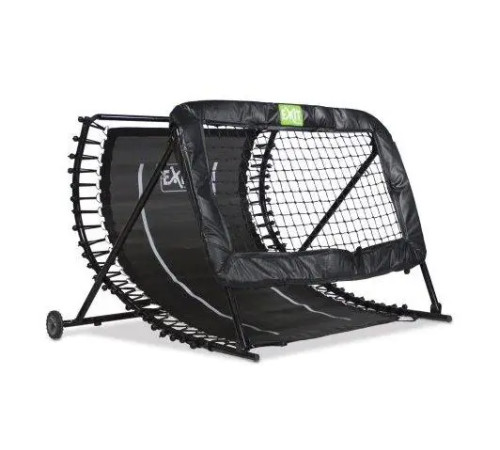 Сітка тренувальна для футболу EXIT Kickback Rebounder 124 х 90 см, чорна Сітка тренувальна для футболу EXIT Kickback Rebounder 124 х 90 см, чорна